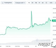 대형 오보로 비트코인 10% 폭등했다 5% 급락 '해프닝'(종합)