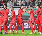 황희찬 추가골 2-0 앞서가는 축구대표팀 [사진]