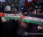 INDIA ISRAEL PALESTINIAN CONFLICT PROTEST