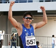 [전국체전] '육상 단거리 명가' 광주시청 400ｍ 계주 우승…김국영 2관왕