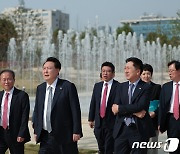 국민의힘 당4역 만난 윤 대통령