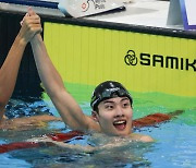 金金金金…‘막판 스퍼트’ 황선우, 자유형 100m 금메달…4관왕 확보[SS전국체전]