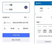 신한카드, 카드사 첫 KTX 예매 서비스 오픈..연말 SRT 예매 서비스 오픈 예정