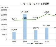 3분기 ELS 발행액 2분기보다 18%↓...日 증시 ELS는 증가