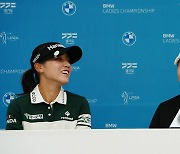 화기애애한 분위기의 리디아 고와 신지애 [LPGA BMW]