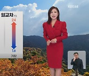 [930 날씨] 아침 쌀쌀…기온의 일교차 크게 벌어져