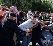 JORDAN PROTEST ISRAEL GAZA CONFLICT