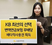 KB라이프생명, 'KB 최선의선택 변액연금보험' 3개월 배타적 사용권 획득