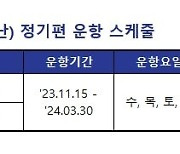 "3년 10개월만에 부산-싼야 노선 재운항"