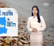 [날씨] 대구·경북 내일 새벽까지 가끔 비…낮부터 기온↓