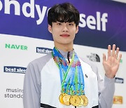 수영 황선우, 사상 최초 3년 연속 전국체전 MVP