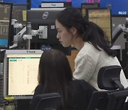 국내 증시 하락 마감…미 국채금리·중동위기 영향