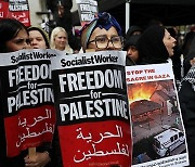 BRITAIN PROTEST ISRAEL GAZA CONFLICT