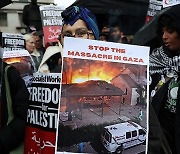 BRITAIN PROTEST ISRAEL GAZA CONFLICT