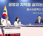 필수의료혁신 전략회의 주재하는 윤석열 대통령