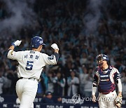 불운 시달렸던 서호철의 잊지 못할 '첫 가을'…와일드카드 MVP