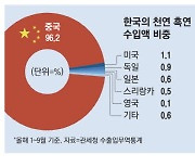 '세계 80% 공급' 흑연도 수출 막아 中 의존 높은 한국기업 타격 우려