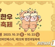 영천별빛한우 명품구이축제 개막…과일축제·와인페스타 동시 개최