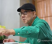 연합뉴스와 인터뷰 가진 김영규 주한미군 공보관