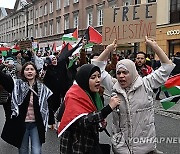 POLAND PROTEST ISRAEL GAZA CONFLICT