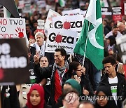 BRITAIN PROTEST ISRAEL GAZA CONFLICT