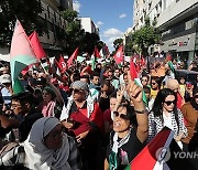 TUNISIA PROTEST ISRAEL GAZA CONFLICT