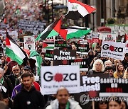 BRITAIN PROTEST ISRAEL GAZA CONFLICT