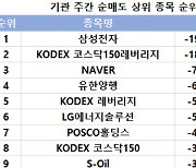 코스피 주간 기관 순매도 1위 '삼성전자'