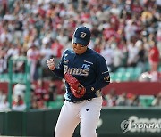 '신민혁 쾌투' NC, 페디 없이 1차전 잡았다[준PO1]