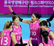 '김연경-옐레나 43점 합작' 흥국생명, 페퍼저축은행 3-0 격파