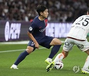 'PSG 첫 풀타임' 이강인, 스트라스부르전 '최저 평점'→엔리케 감독 "기회 더 준다" 만족