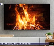 [와글와글] 화재 신고에 소방차 출동했는데‥TV 속 '불멍' 영상