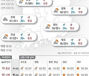 2023년 10월 24일 서리 내린다는 상강…수도권엔 비[오늘의 날씨]