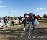 대한항공·델타항공, '줍깅' 봉사활동 진행