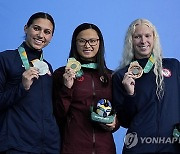 CORRECTION Pan American Games Swimming