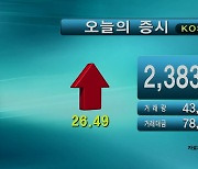 코스피 2,383.51 코스닥 784.86