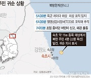 [그래픽] 북한 주민, 동해 속초 귀순 상황