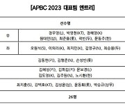 '이의리 포함' 류중일호, 2023 APBC 대표팀 엔트리 발표