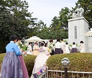 최치원 선생 얼 기리는 '동백섬문화관광축제' 성황리에 열려