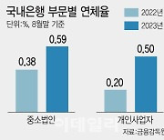 "이자 갚기도 빠듯"…중기·자영업자 대출 연체 '빨간등'