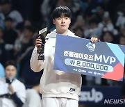 MVP 품은 NC 김영규 "항저우 금메달, 좋은 기운 이어져"[준PO]