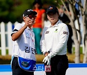 [포토] 김민규와 윤수남 '작전 타임'