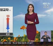 [날씨] 경남 온화한 가을 날씨…밤 한때 서부내륙 빗방울