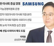 이재용 '투명경영 의지'…사외이사에 힘 싣는다