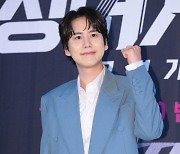 슈퍼주니어 규현, 잘생기게 파이팅! [SE★포토]