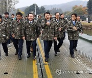 국방위원회 포천 현장점검 및 도하훈련 참관