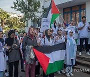 MOROCCO PROTEST ISRAEL GAZA CONFLICT