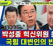 [뉴스하이킥] 국힘 대변인 "혁신위원, 지도부와 '약간의 이견' 있었으나 인요한 뜻 존중"