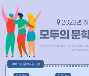 2023년 하반기 찾아가는 문학프로그램, '모두의 문학관' 참여 기관 모집