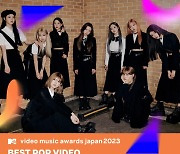 JYP 걸그룹 니쥬, 日 MTV VMAJ 2023 '베스트 팝 비디오' 부문 수상